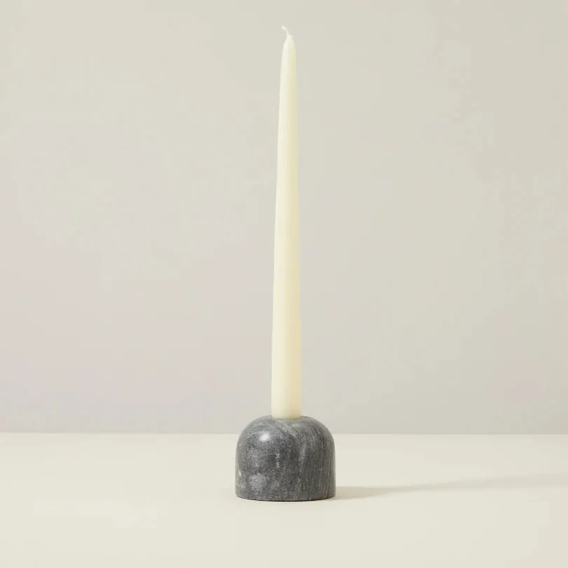 Marble Dual Function Taper/Tealight Candle Holder